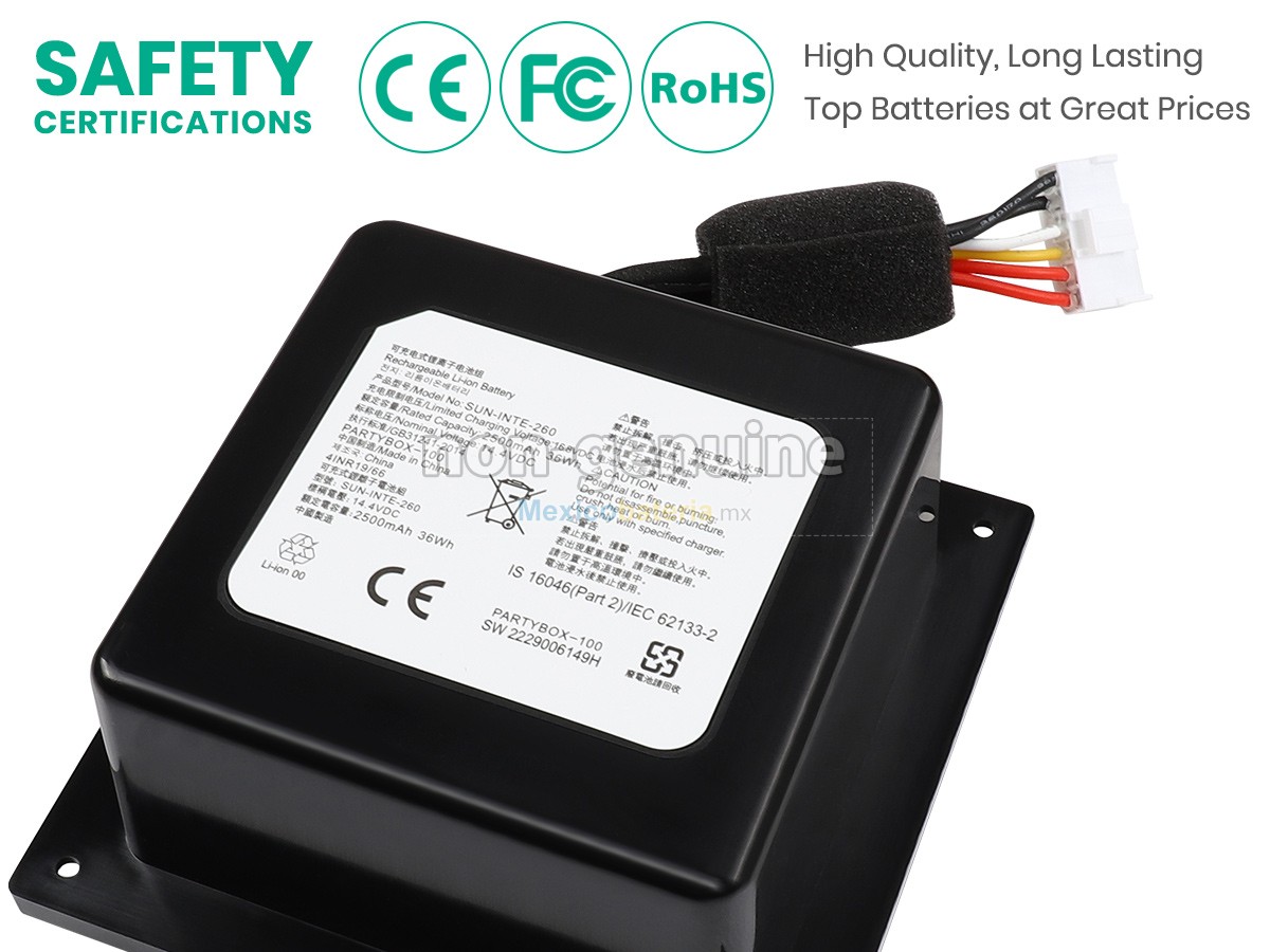 batería para JBL PARTYBOX 100