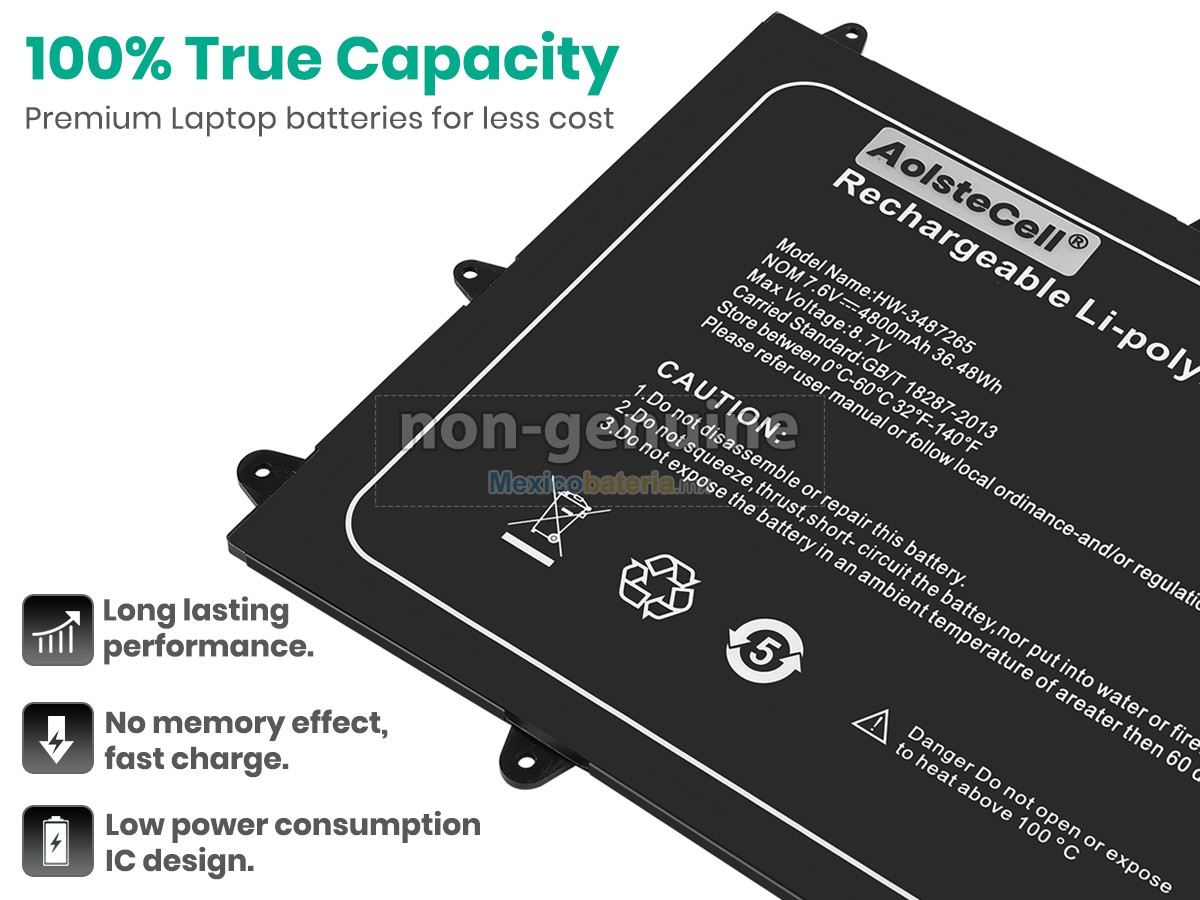 batería para Jumper HW-3487265