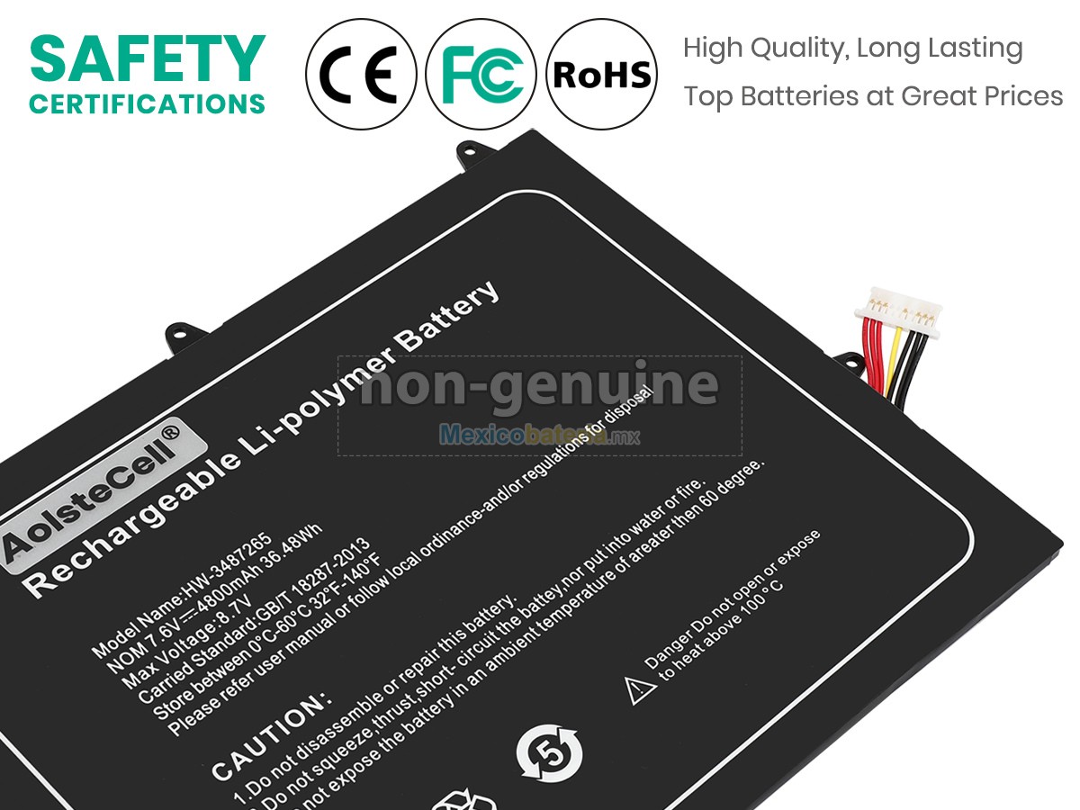 batería para Jumper HW-3487265