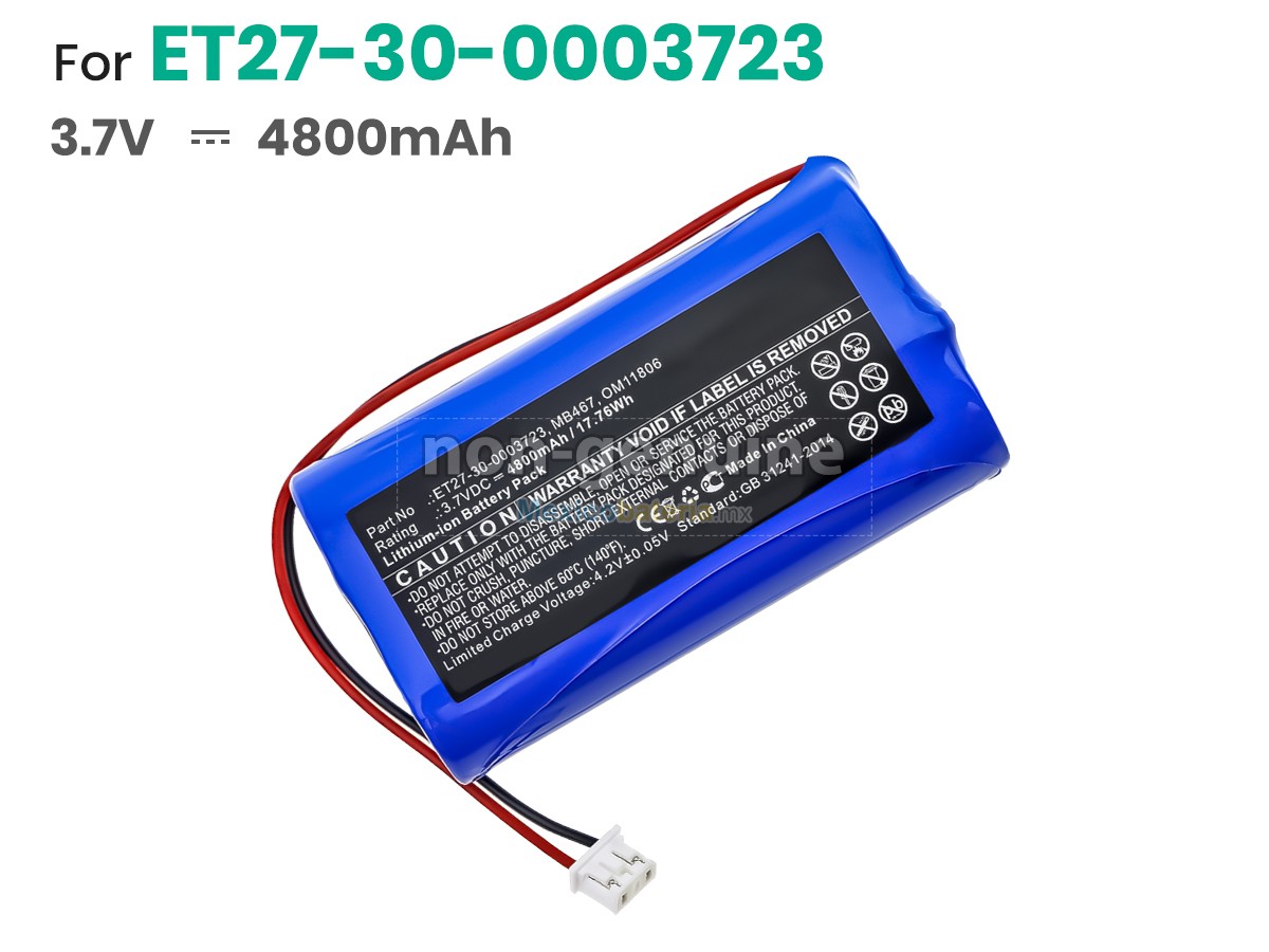 batería para Karl STORZ C-MAC-8401ZX