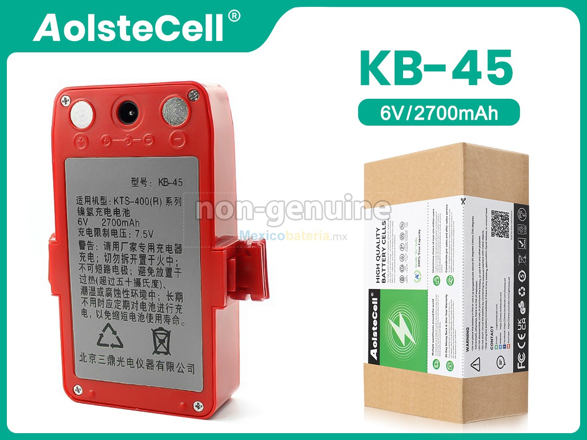 batería para Kolida KTS-400 TOTAL STATION