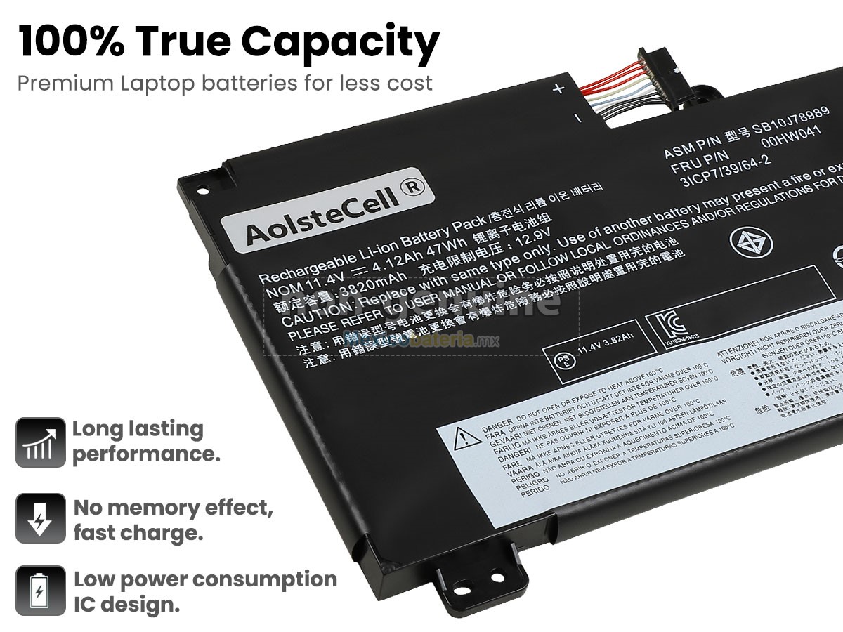 batería Lenovo ThinkPad S5-20G4A00NCD de alta calidad