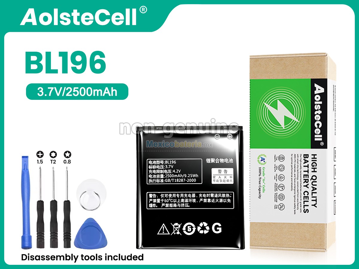 batería para Lenovo BL196