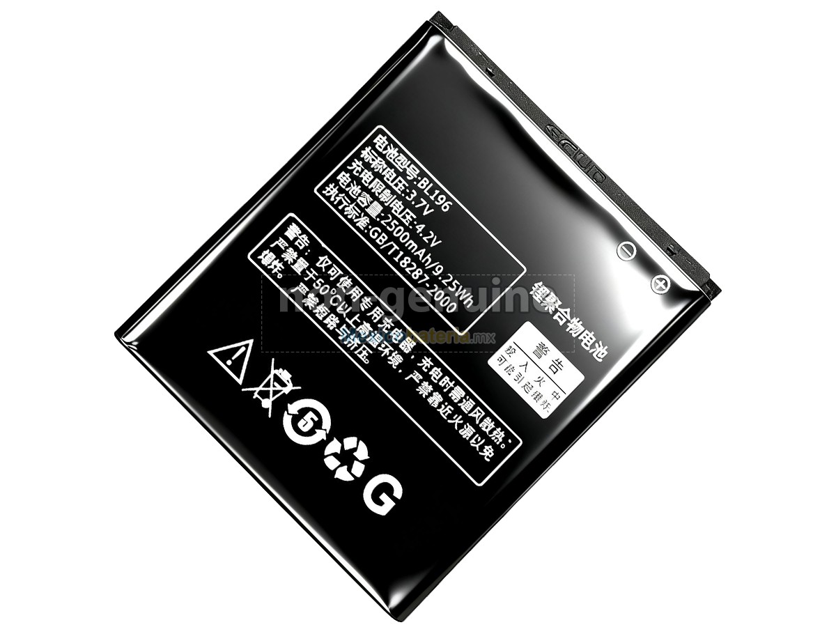 batería para Lenovo BL196