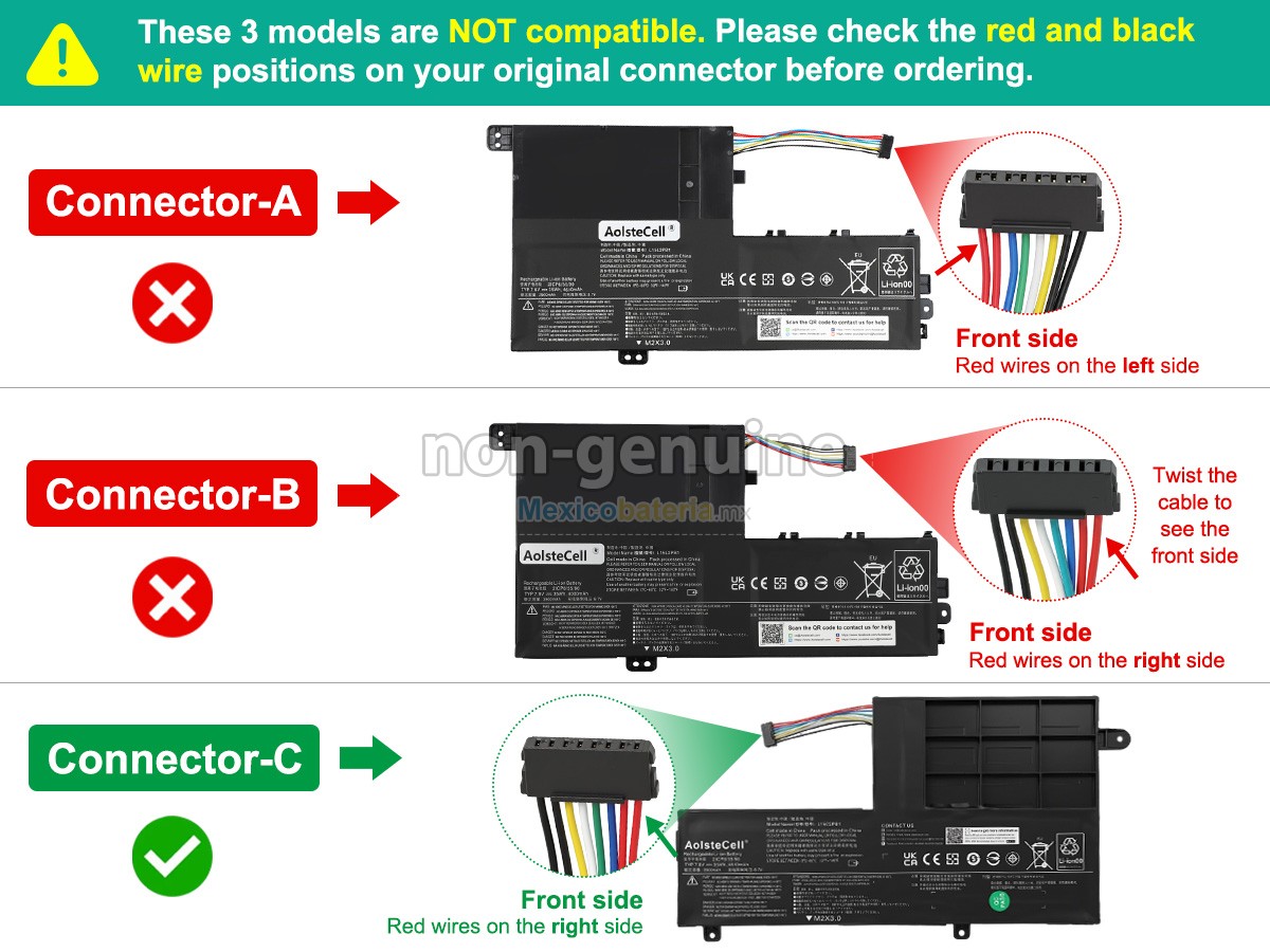 batería para Lenovo L15L2PB1