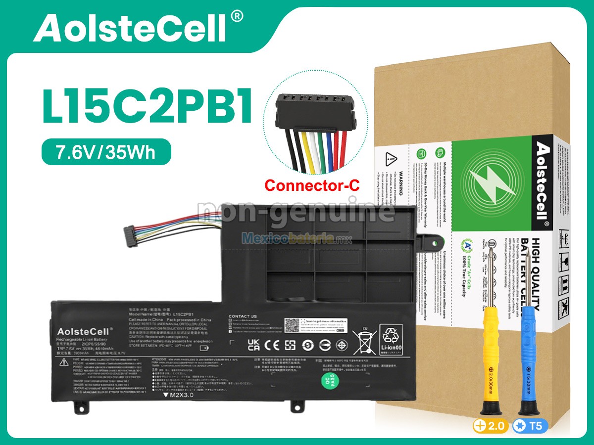 batería para Lenovo L15L2PB1