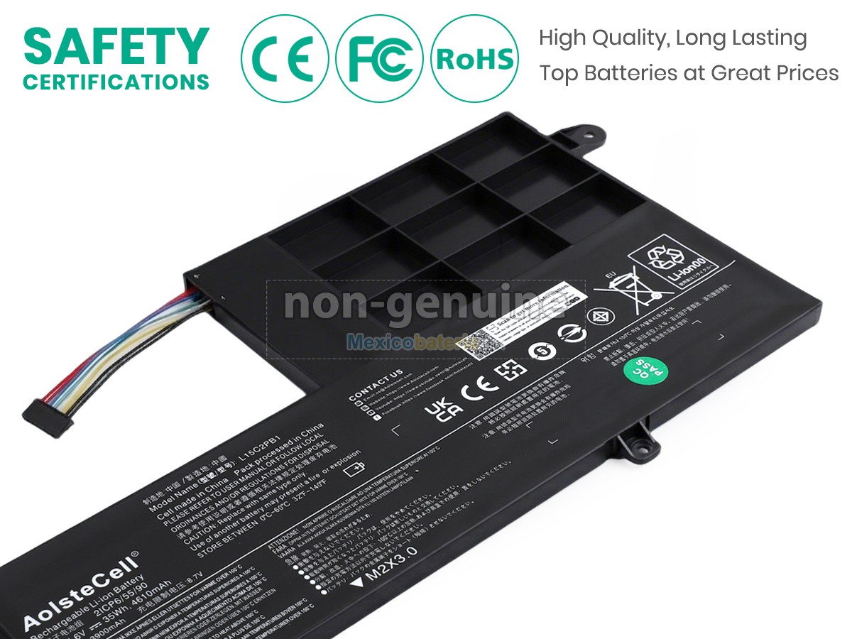 batería para Lenovo L15L2PB1