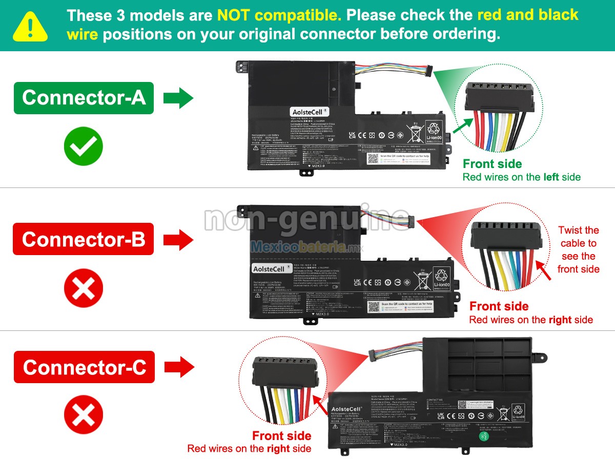 batería para Lenovo L15L2PB1