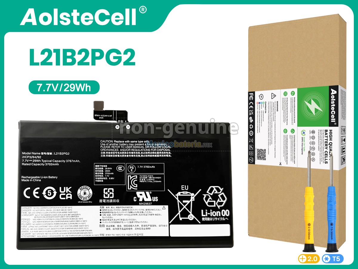 batería para Lenovo L21D2PG2