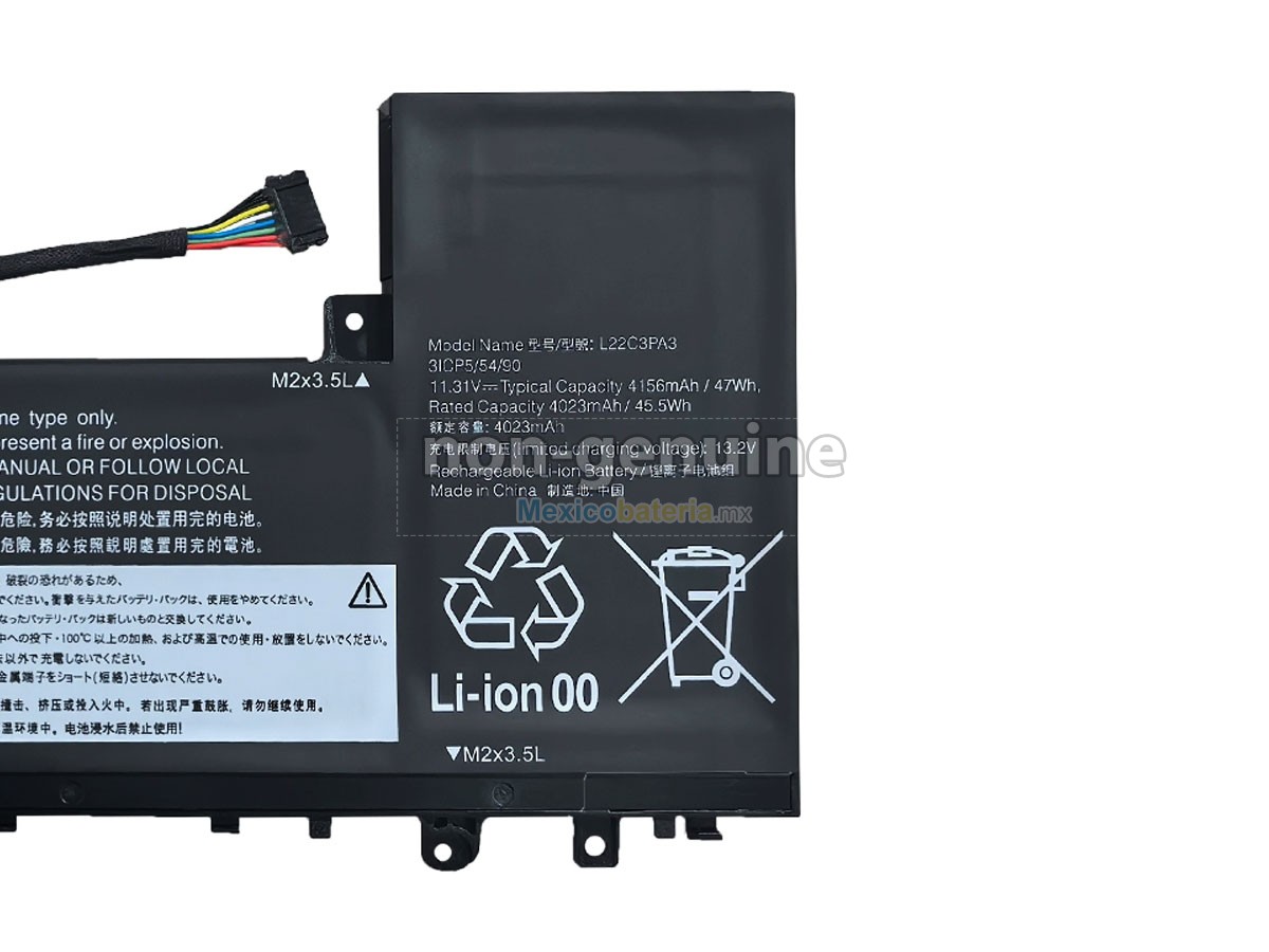 batería para Lenovo IdeaPad SLIM 5 16IMH9-83DC007ASP