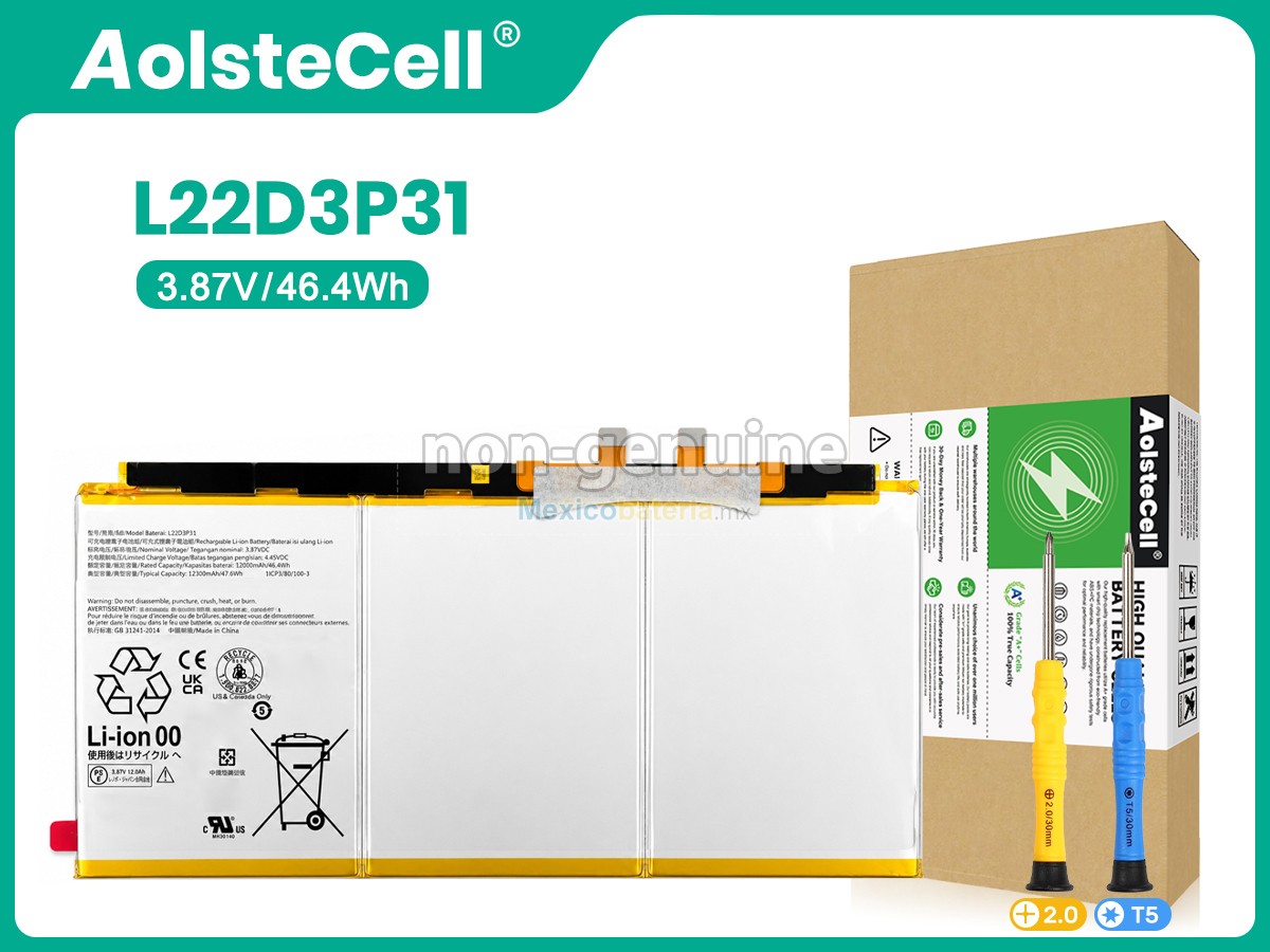 batería para Lenovo L22D3P31