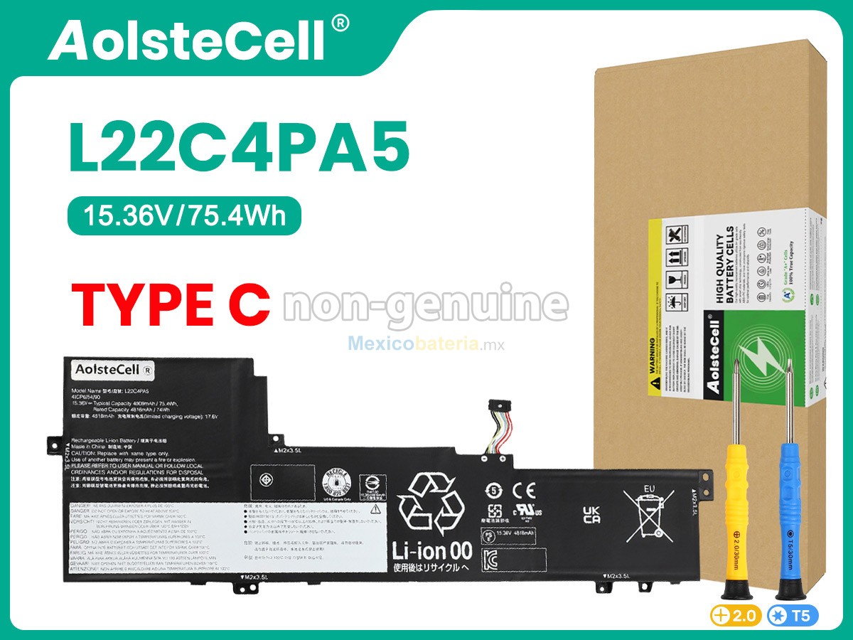 batería para Lenovo IdeaPad SLIM 5 16ABR8-82XG006BCK