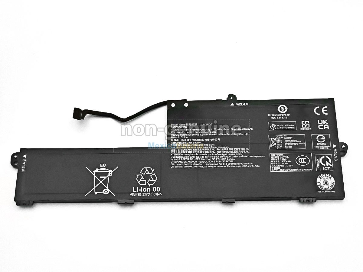 batería para Lenovo 5B11Q73050