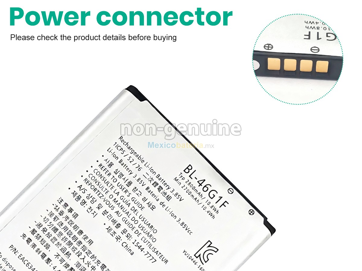 batería para LG X400