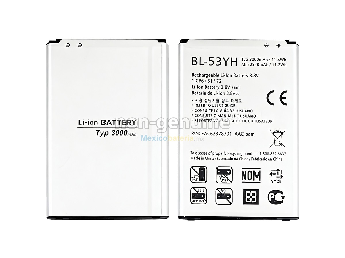 batería para LG D855