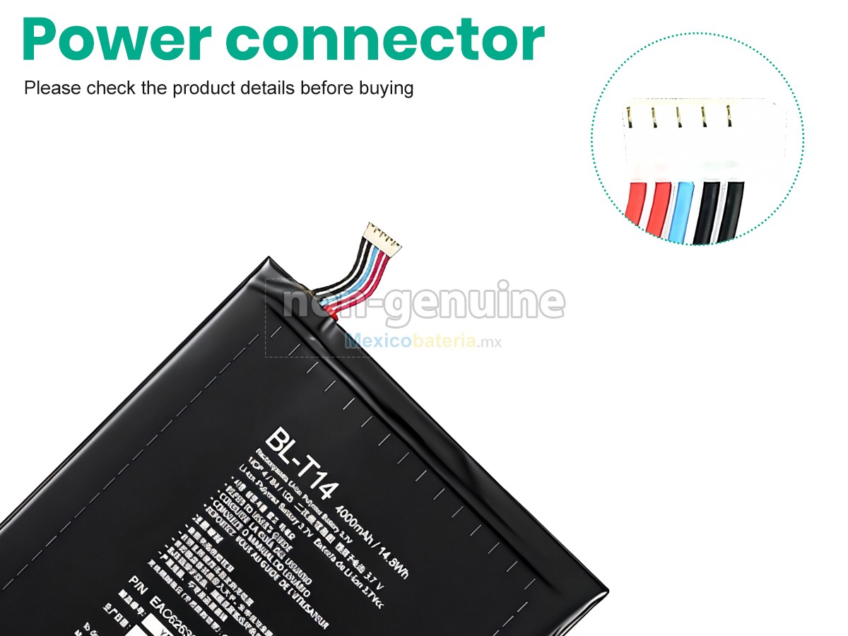 batería para LG BL-T14