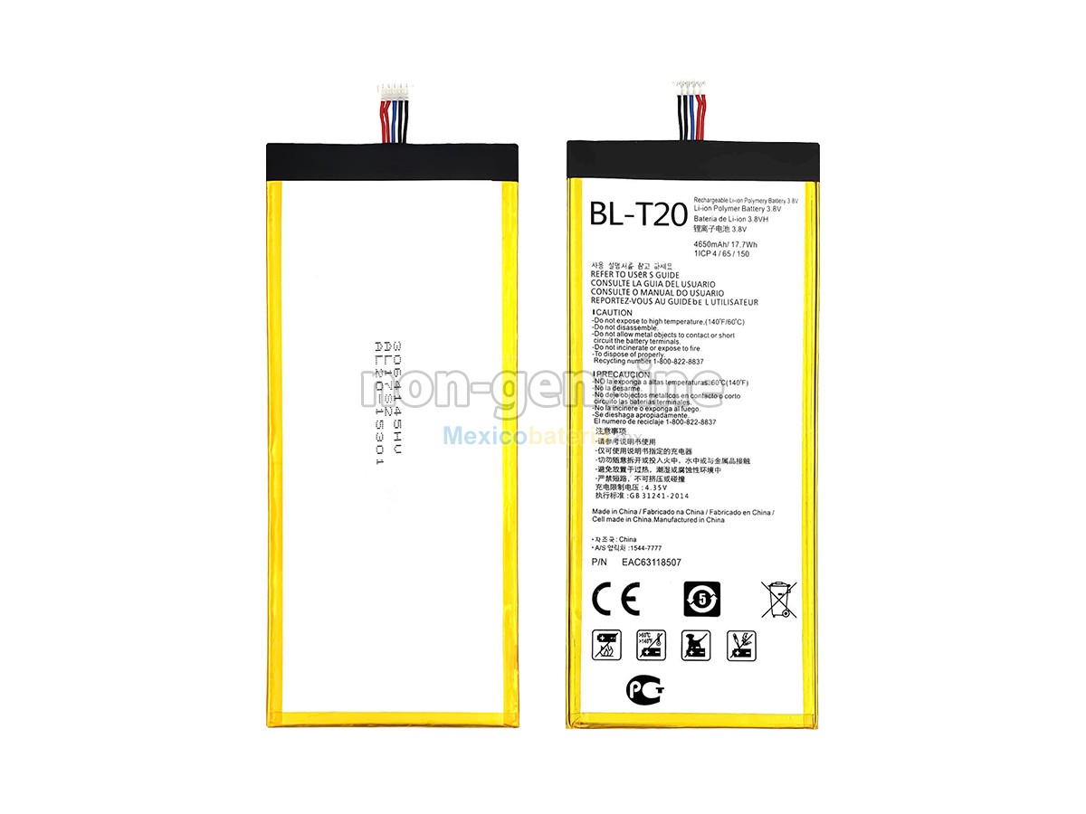 batería para LG BL-T20