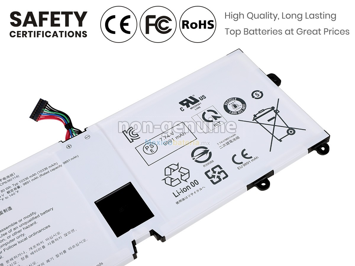 batería para LG GRAM 17Z90Q-R.AAB8U1