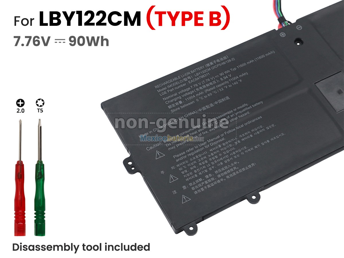batería para LG GRAM 17Z90Q-R.AAB8U1