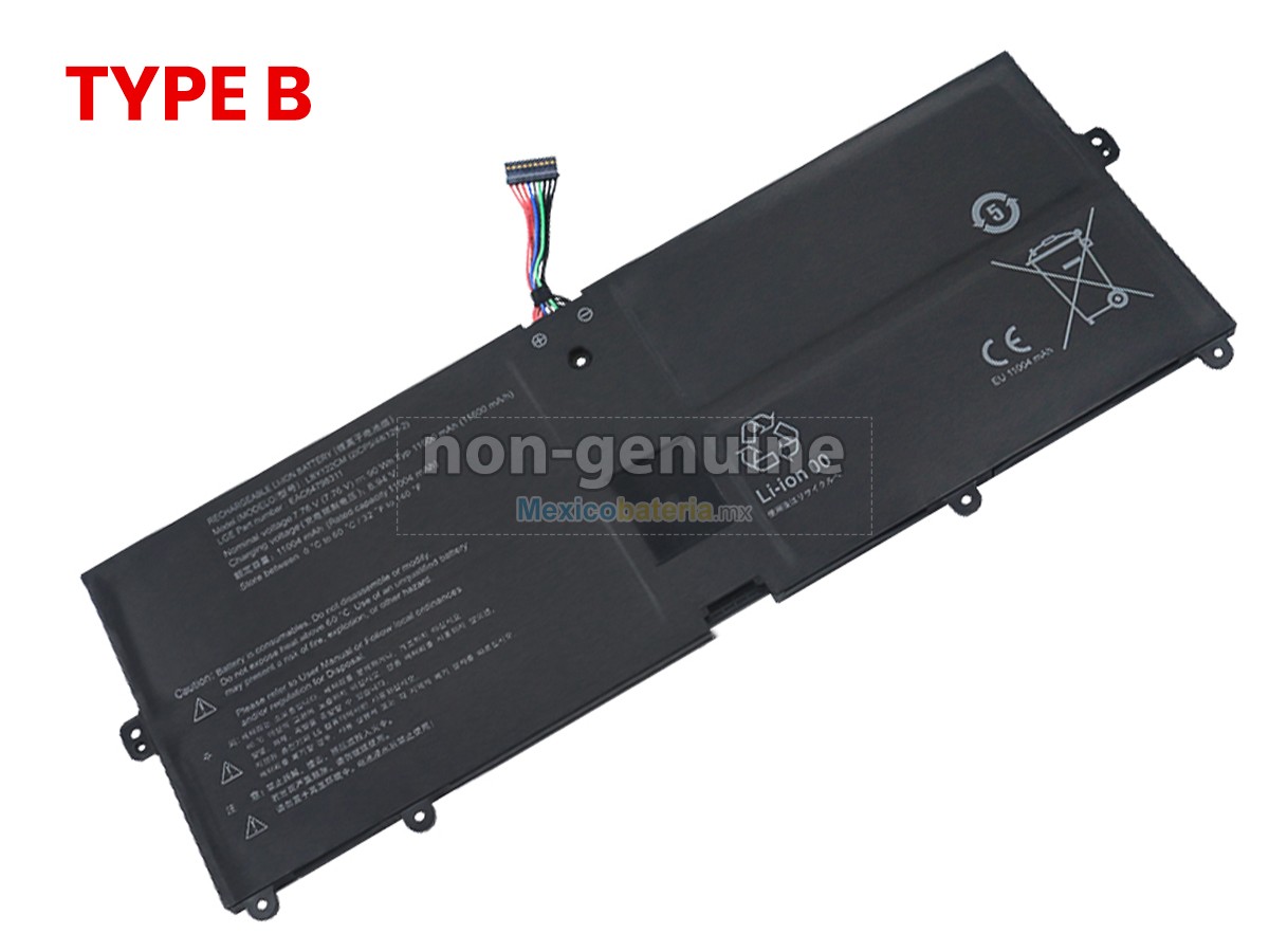 batería para LG GRAM 17Z90Q-R.AAB8U1