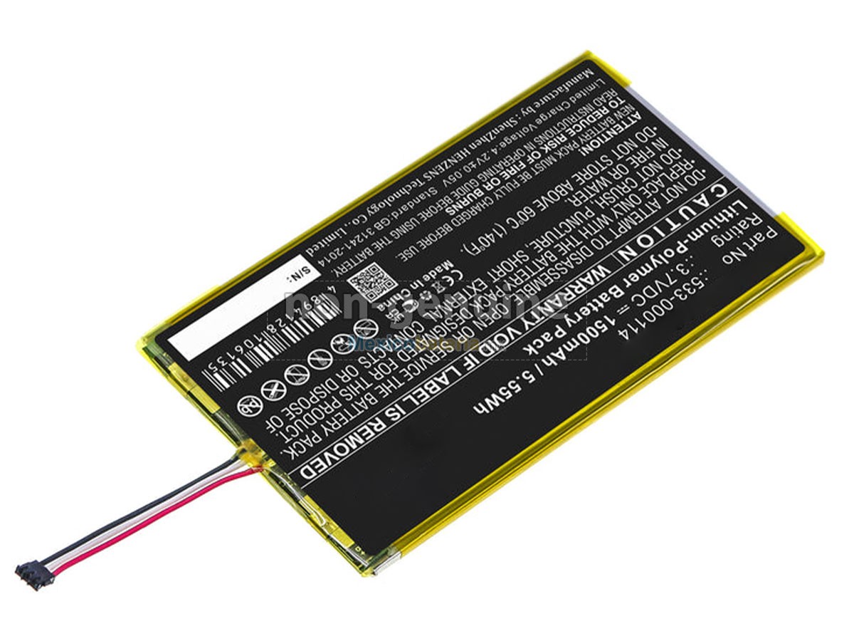 batería para Logitech IIIUMINATED KEYBOARD K810