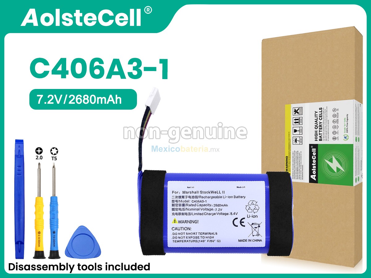 batería para Marshall STOCKWELL 2 C406A3-1