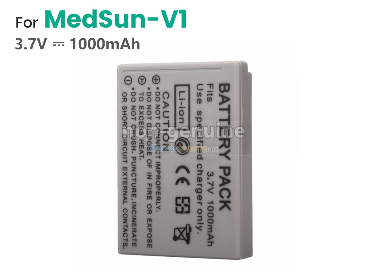 batería para MEDSUN MEDSUN-V1