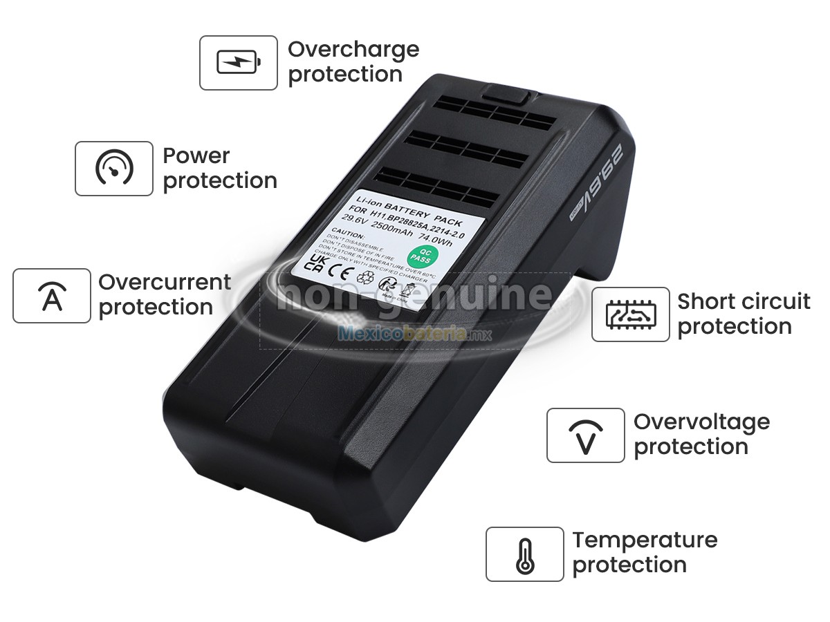 batería para Midea BP28825A
