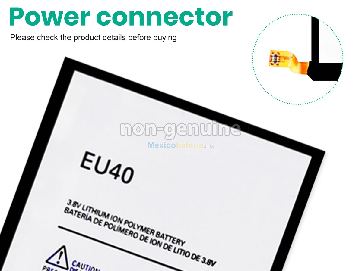 batería para Motorola EU40