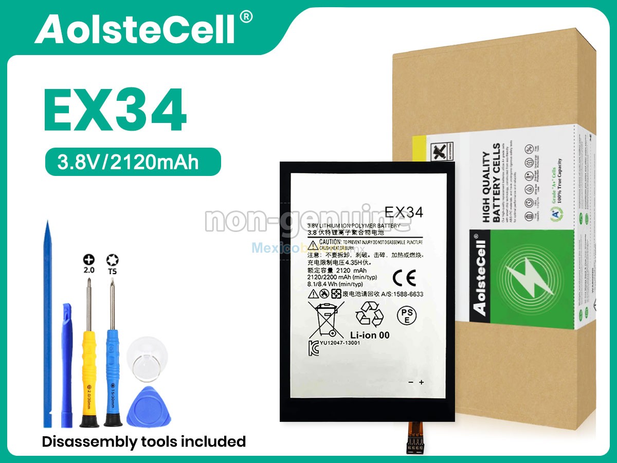 batería para Motorola EX34