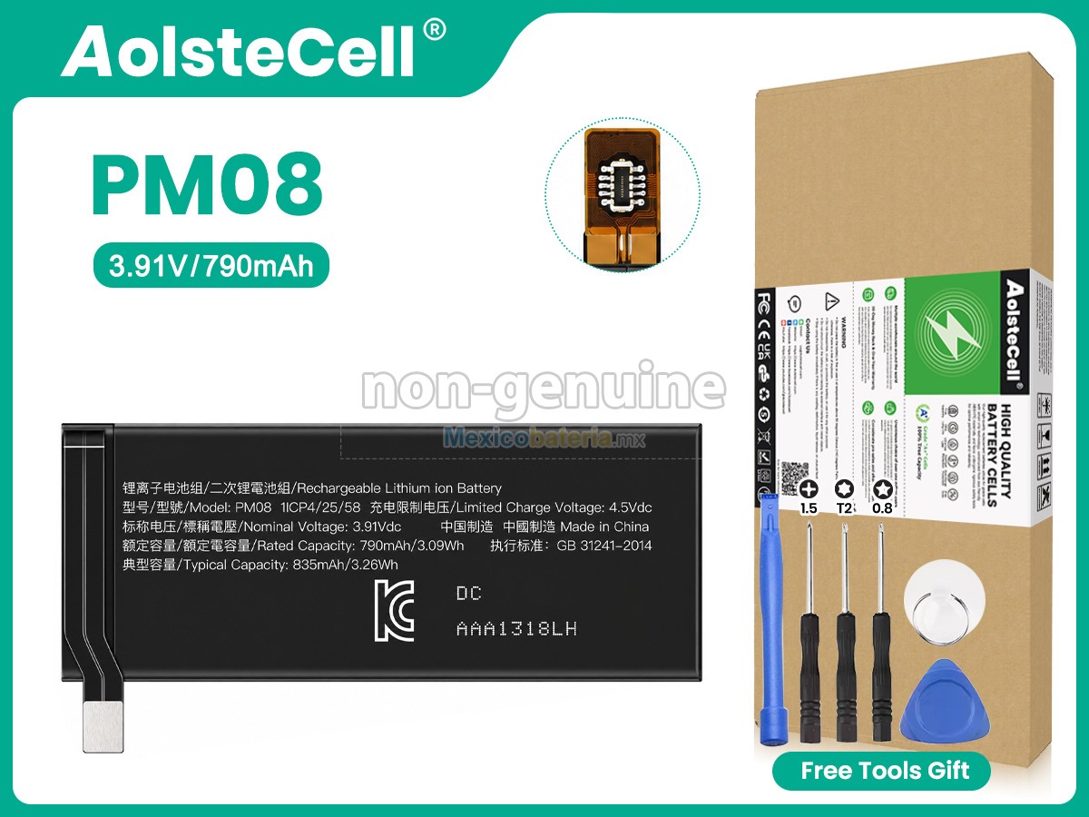 batería para Motorola PM08