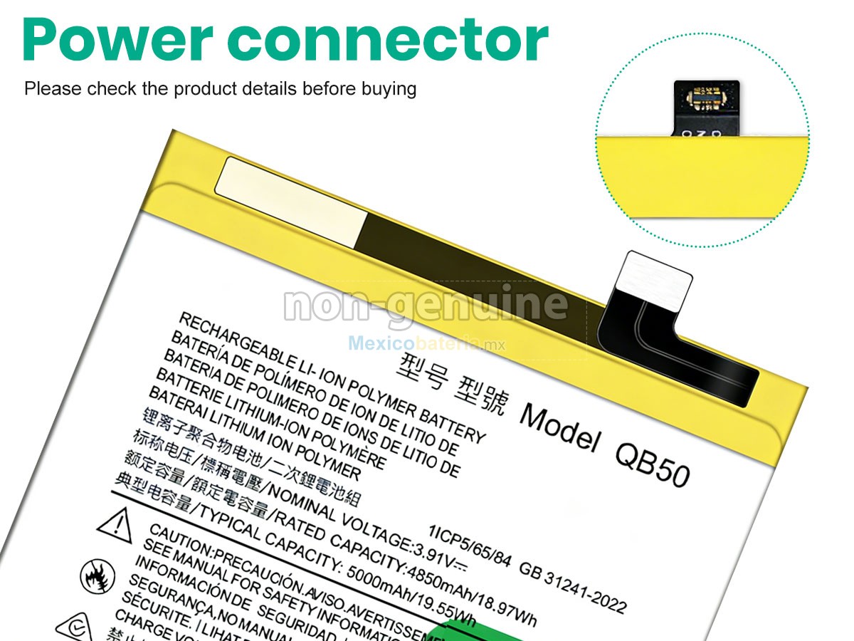 batería para Motorola QB50