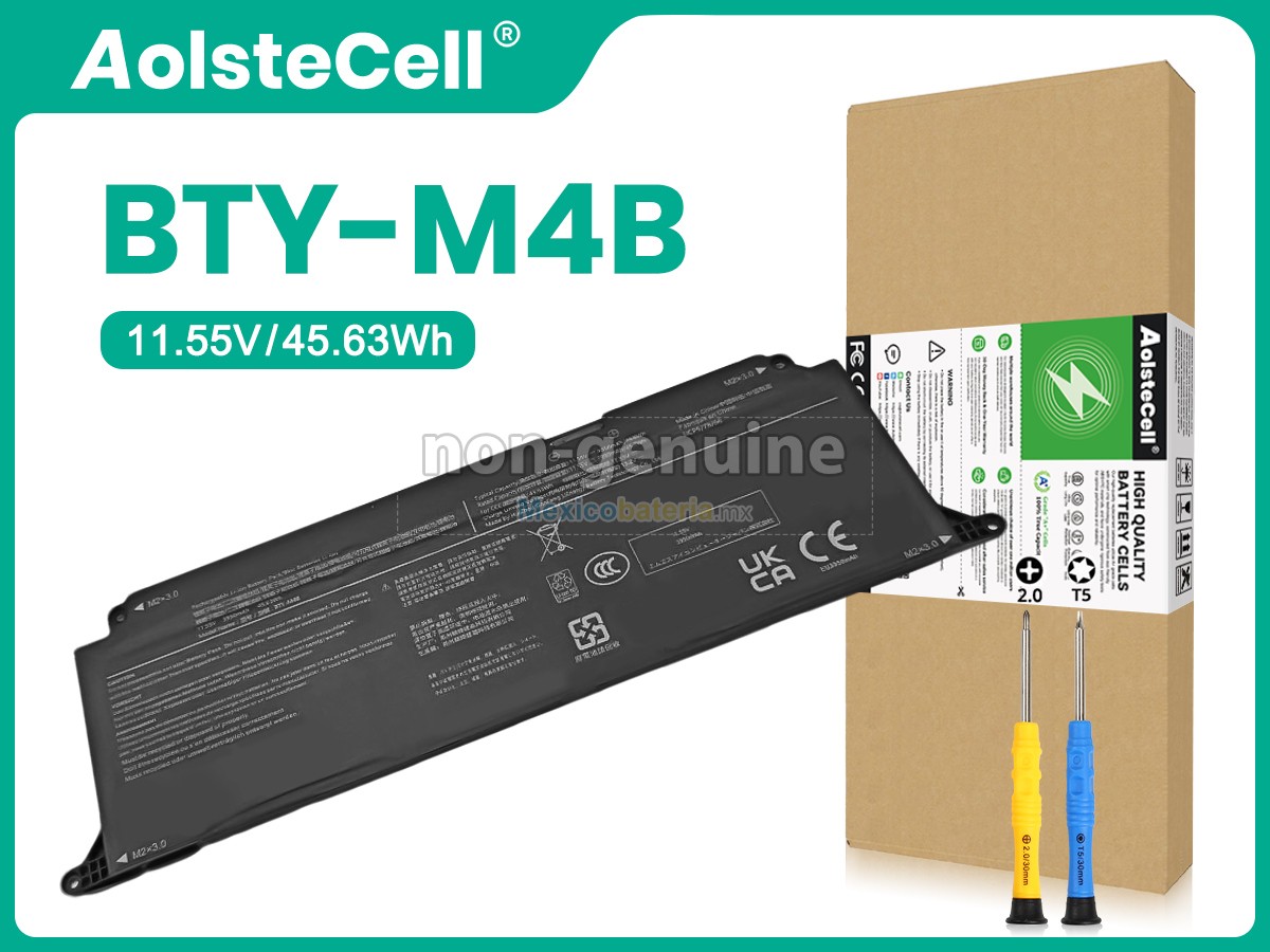 batería para MSI BTY-M4B