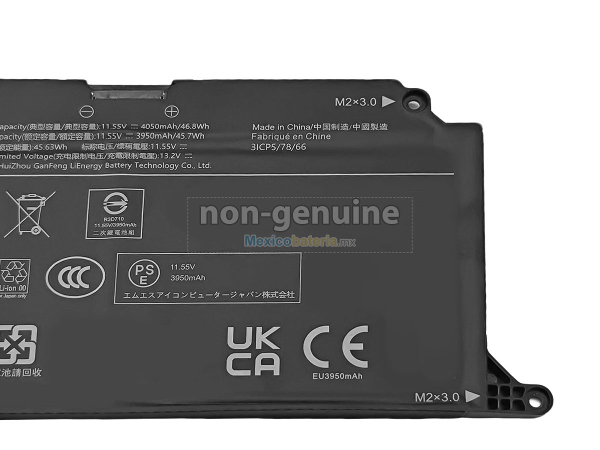 batería para MSI BTY-M4B