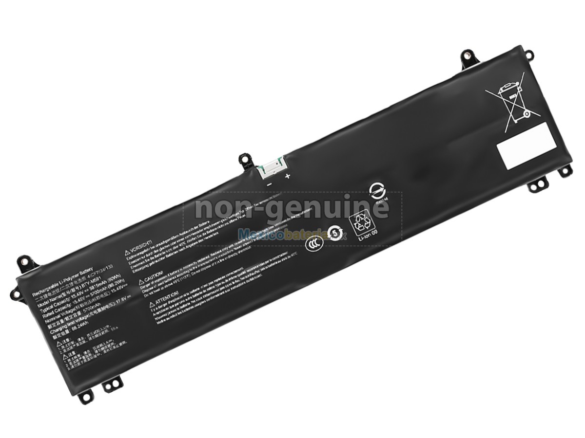 batería para MSI BTY-M591