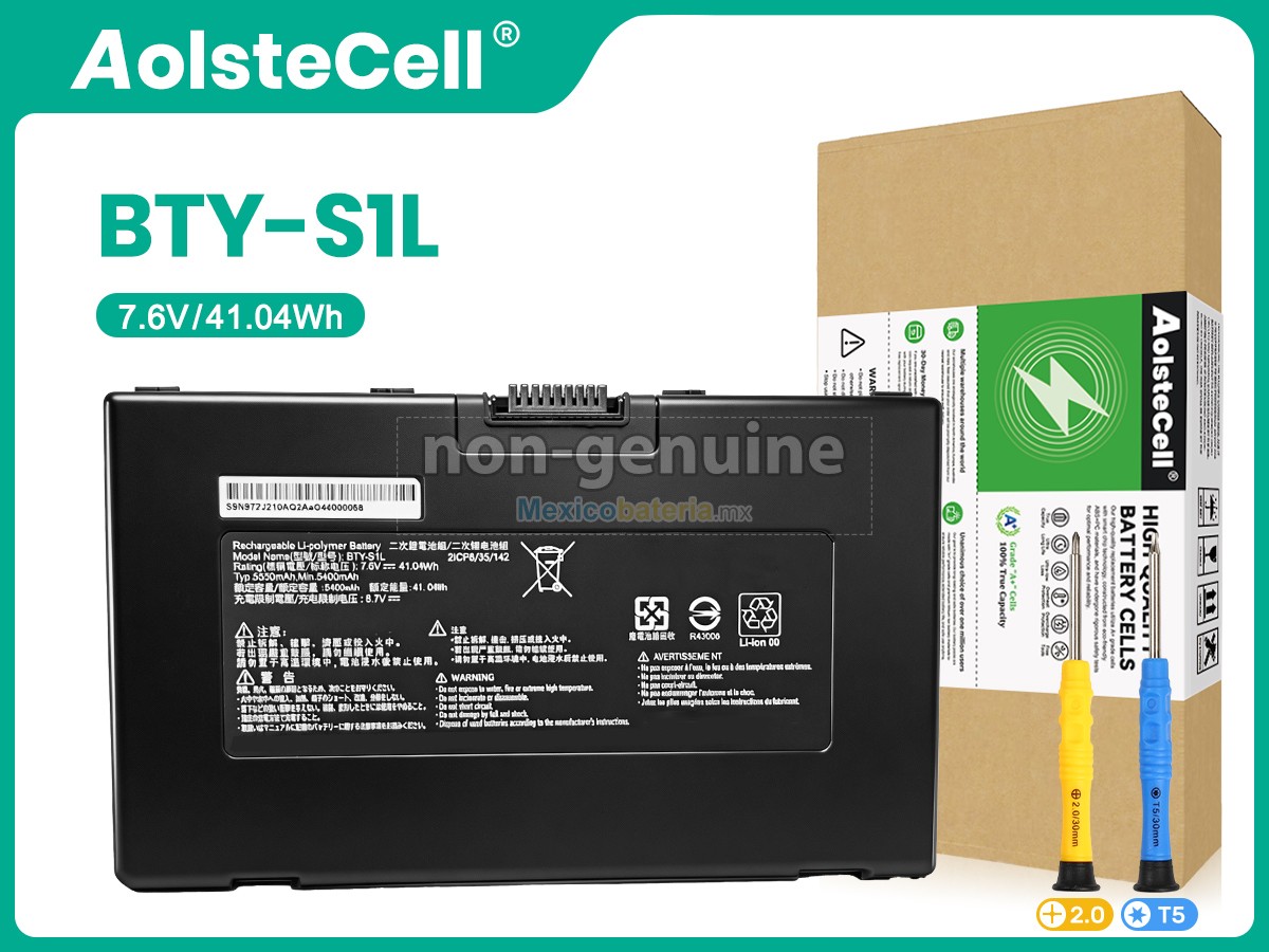 batería para MSI BTY-S1L