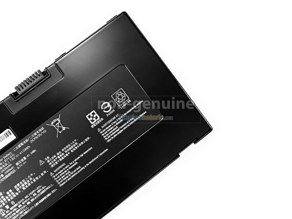 batería para MSI BTY-S1L