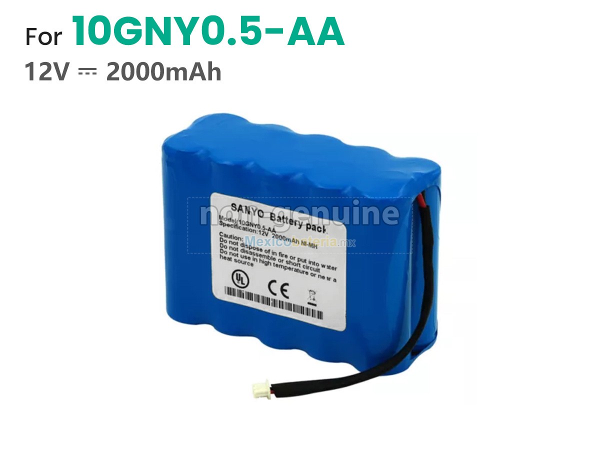 batería para Nihon Kohden 10GNY0.5-AA