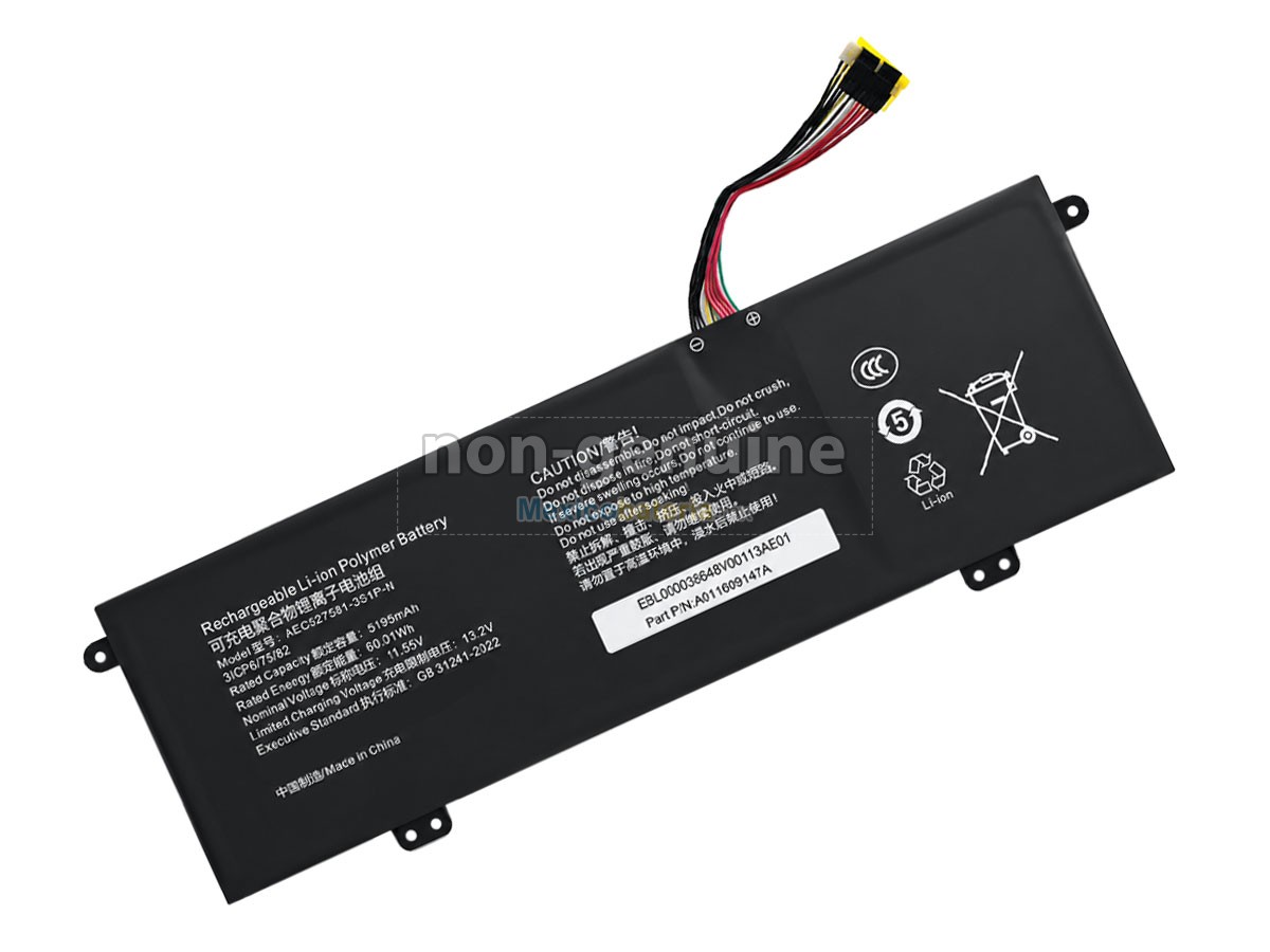 batería para Ninkear AEC527581-3S1P-N
