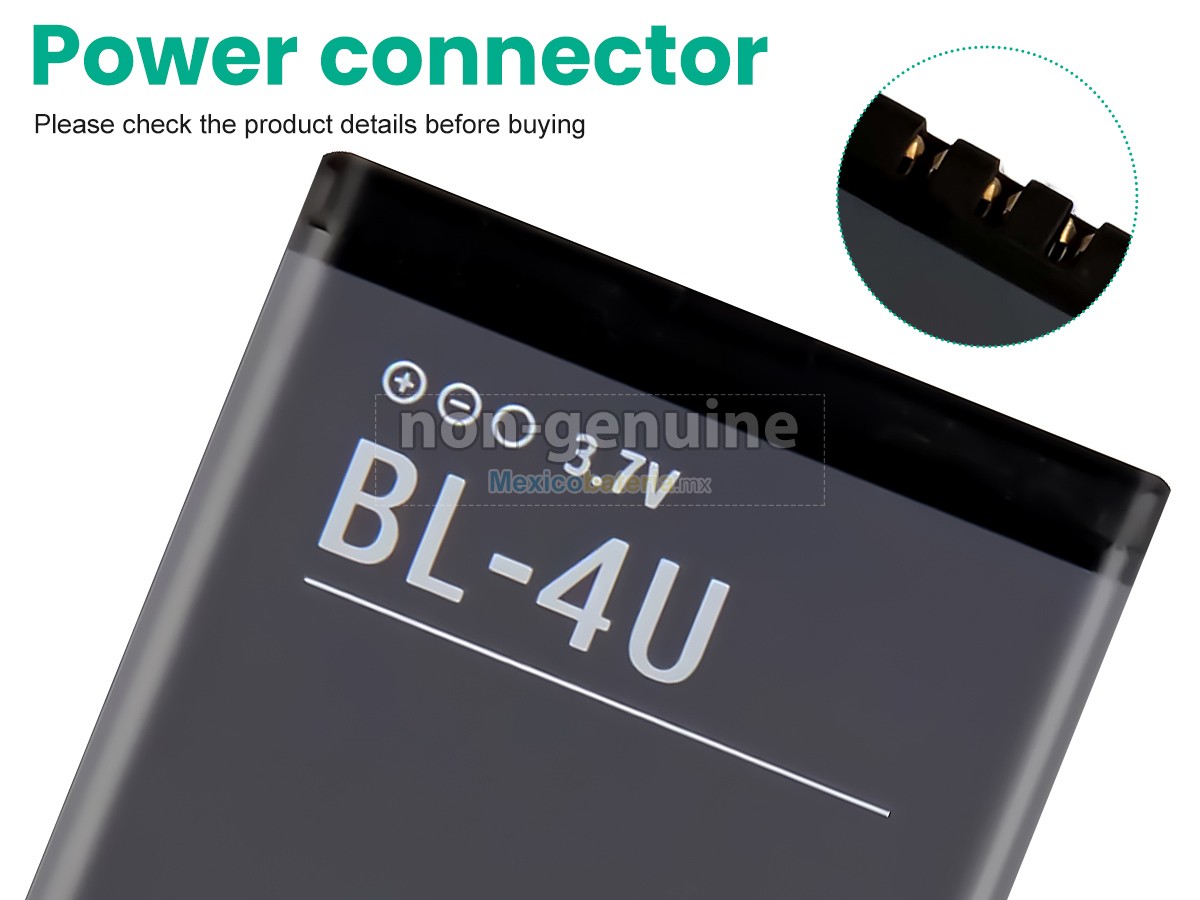 batería para Nokia BL-4U