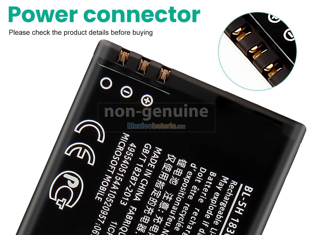 batería para Nokia LUMIA 630 DUAL SIM