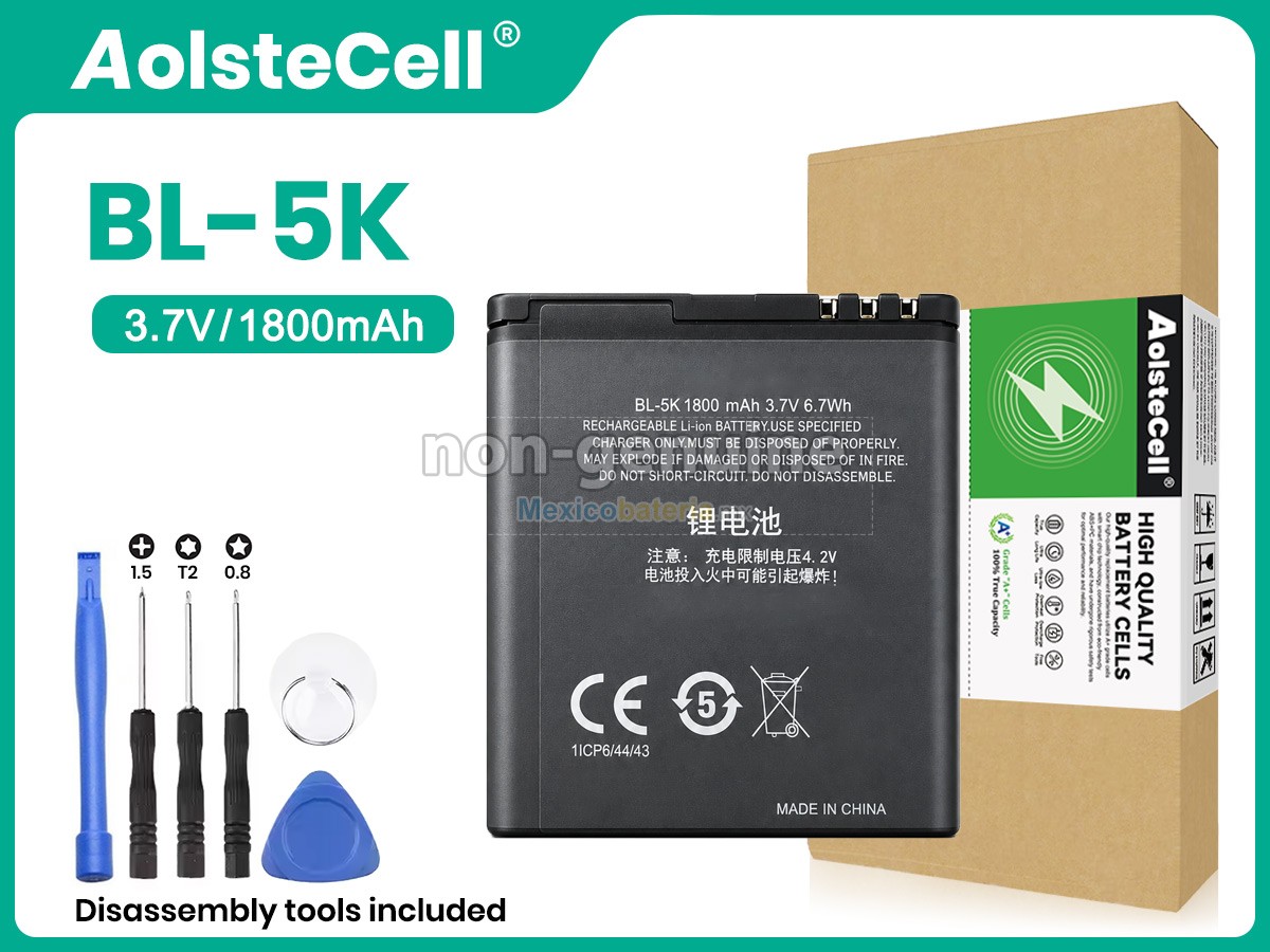 batería para Nokia BL-5K