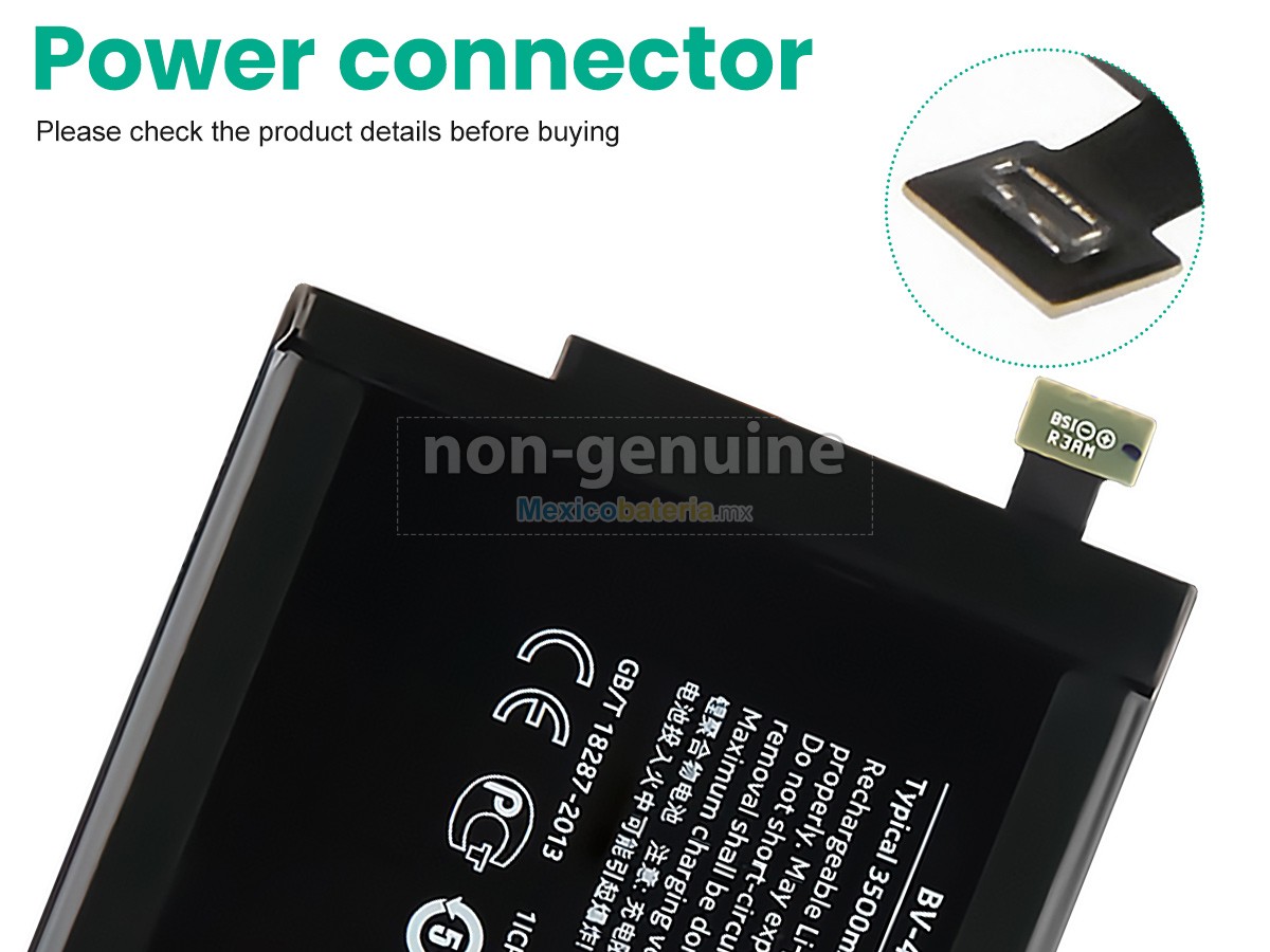batería para Nokia BV-4BWA