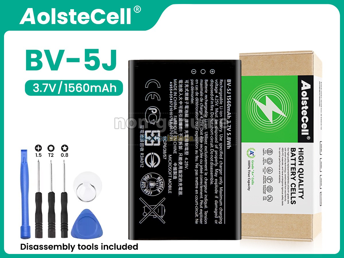 batería para Nokia BV-5J