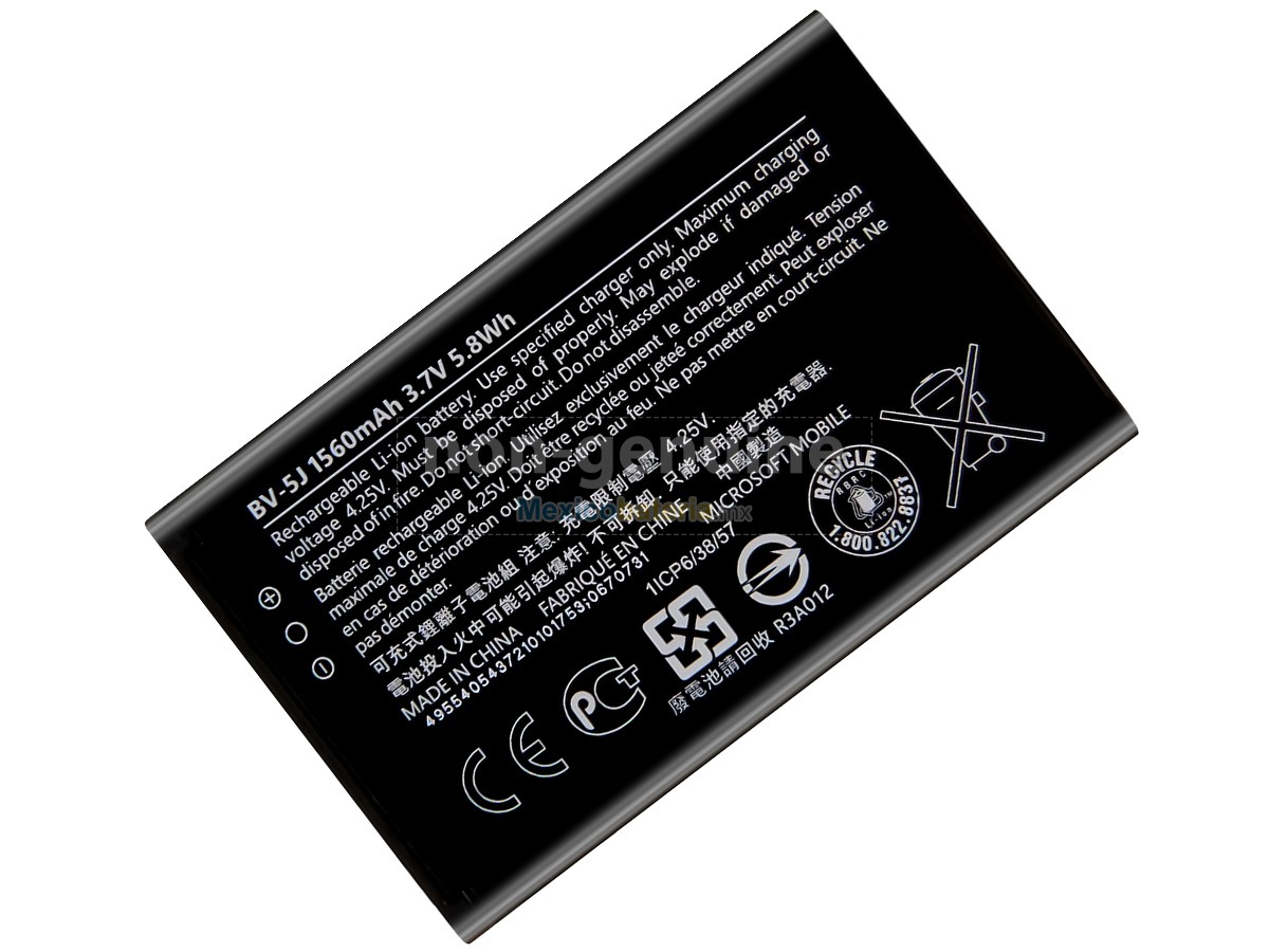 batería para Nokia BV-5J