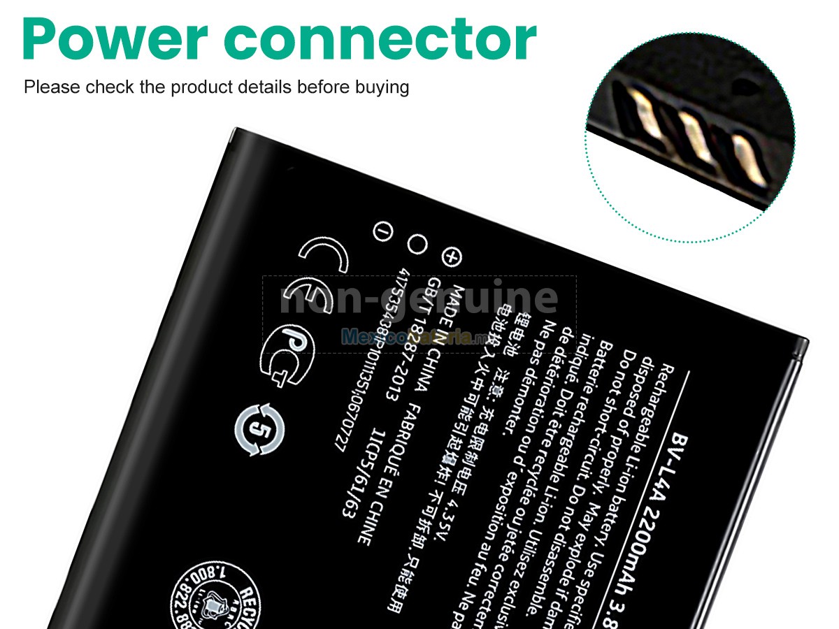 batería para Nokia LUMIA 830