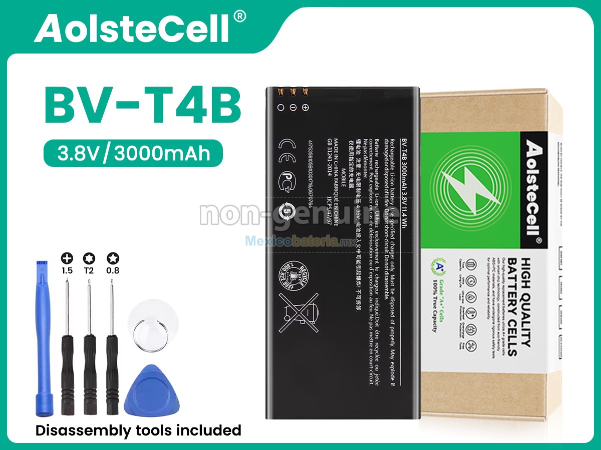 batería para Nokia BV-T4B