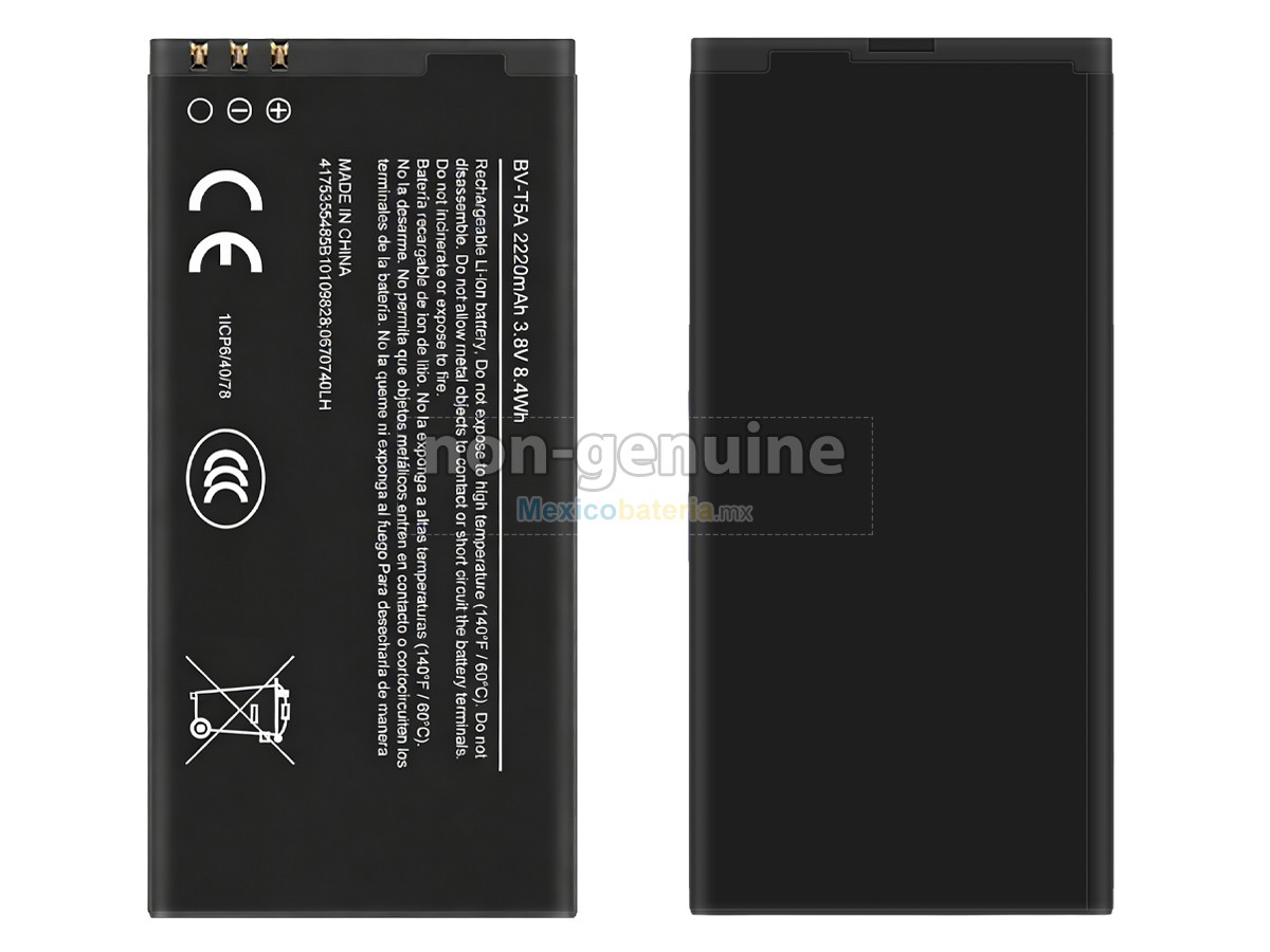 batería para Nokia BV-T5A