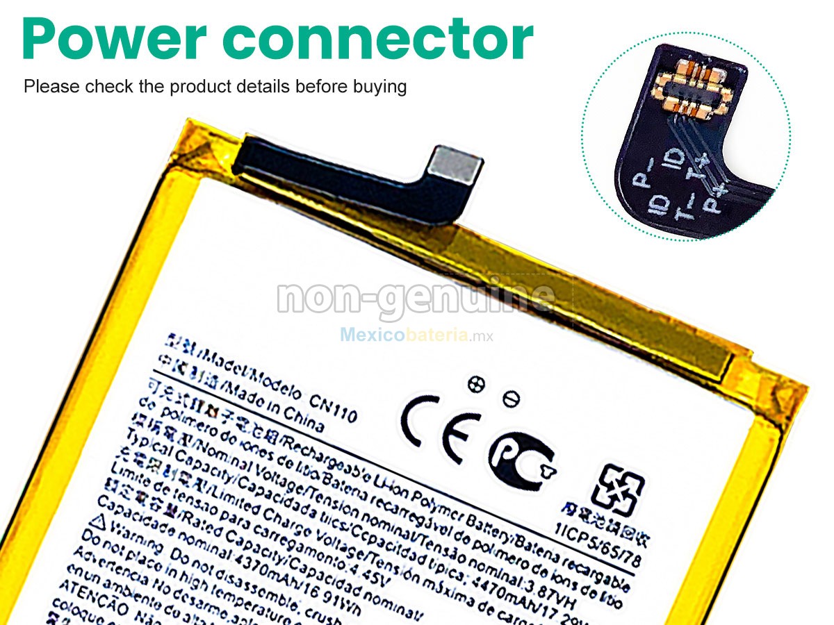 batería para Nokia X20