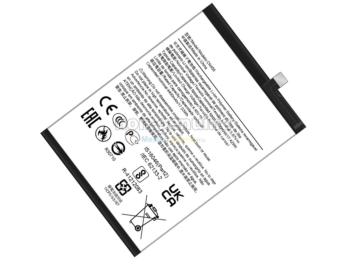 batería para Nokia CN450